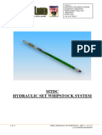 MTDC Hydraulic Set Whipstock REV F