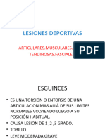 Lesiones Deportivas