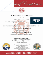 Instrumentação Eletrônica - Osciloscópio - Certificado de Conclusão Internacional