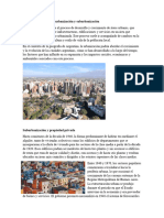 Trabajo Practico Sobre Urbanización y Suburbanización