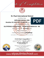 Eletrônica Industrial - Princípios Básicos - RD - Certificado de Conclusão Internacional