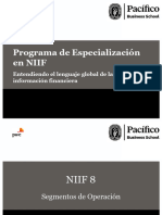 NIIF 8 - Segmentos de Operación