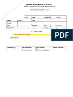 Exam Format 2022