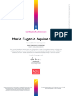 Basic-English-elementary Certificate of Achievement Liwtmu6