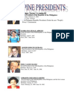 Philippine Presidents