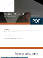 Essay Writing 2