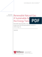 RNG For Utah - A Sustainable Approach To The Energy Transition (2022 by University of Utah)