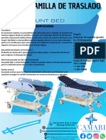 Ficha Descriptiva Camilla Paramount Bed