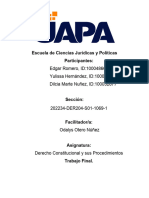 Trabajo Final Derecho Constitucional y Sus Procedimientos