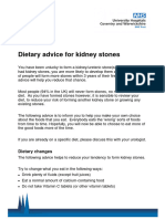 Dietary Advice For Kidney Stones
