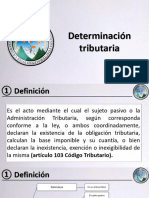 Determinación Tributaria