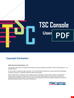 Tsc-Console User-Maunal New en