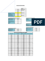 D. - Calculo de Caudal