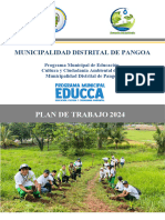 Plan de Trabajo 2024 Del Programa Municipal EDUCCA MD PANGOA Rev MTC 4.03