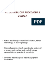 VI Distribucija Proizvoda I Usluga