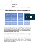 Analizar Los Cambios en La Normativa Respecto Al Control Interno en Los Últimos 20 Años