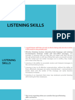 Listening Skills - Lesson 5