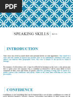 Speaking Skills - Lesson 6