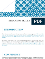 Speaking Skills - Lesson 6