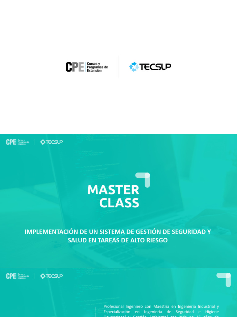 Master Class - PPT 2021 - Alto Riesgo | PDF | Seguridad y salud ...