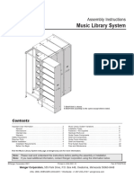 Wenger Music Library Assembly 173G075