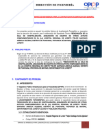 TÉRMINOS DE REFERENCIA DE LEVANTAMIENTO TOPOGRAFICO Ok Ok