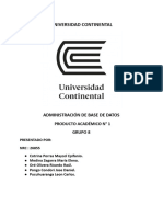 PA01 Administraci N de Base de Datos PDF