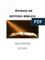 Metodos de Estudio Biblico Bible Study Methods LPoitras SP