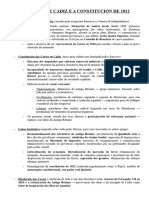 12 - As Cortes de Cádiz e A Constitución de 1812