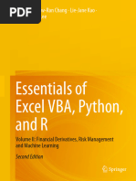 Essentials of Excel VBA, Python, and R