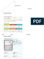 Secuencia de Actividades Agosto Matemática