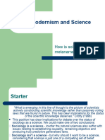 Lesson 11 - Postmodernism and Science