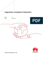 ESM-48100B1 V100R023C10 Regulatory Compliance Statement 2