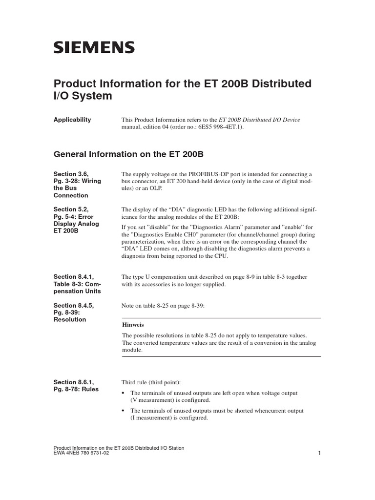 Et200bpi e download free pdf input output electronic engineering