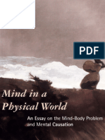 Kim 1998 Mind in A Physical World. An Essay On The Mind-Body Problem and Mental Causation.-Mit Press (2000)