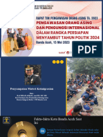 Presentasi Rapat Timpora Wil Banda Aceh