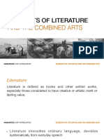 07 Elements of Literature and The Combined Arts Slides 1