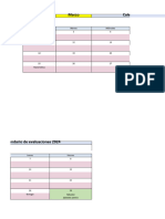 Marzo Calendario de Evaluaciones 2024: Lunes Martes Miércoles