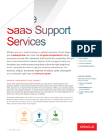 Oracle Saas Platinum Support Datasheet