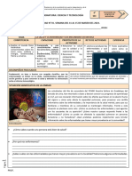 (PDF) 4°sec - UNIDAD 0 - ACTIVIDAD 1 (CyT Explica 2024) - La Salud y La Enfermedad y Los Mecanismos de Defensa