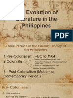 The Evolution of Literature in The Philippines