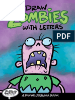 2021 Draw Zombies With Letters Digital Book