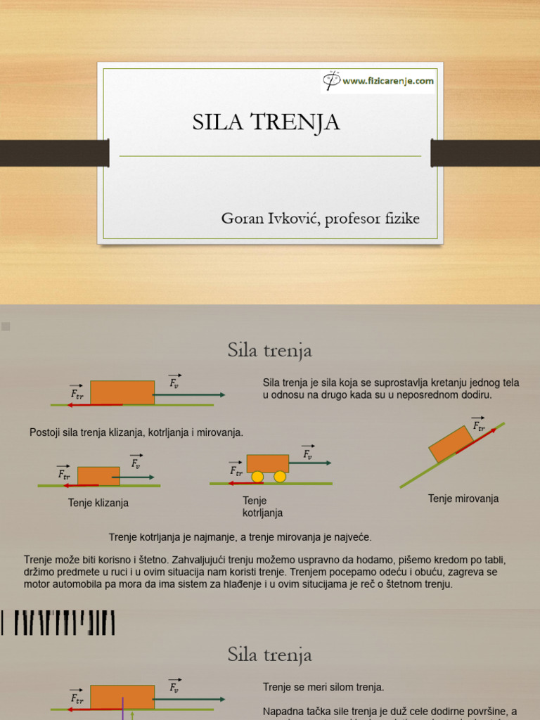 Sila Trenja | PDF