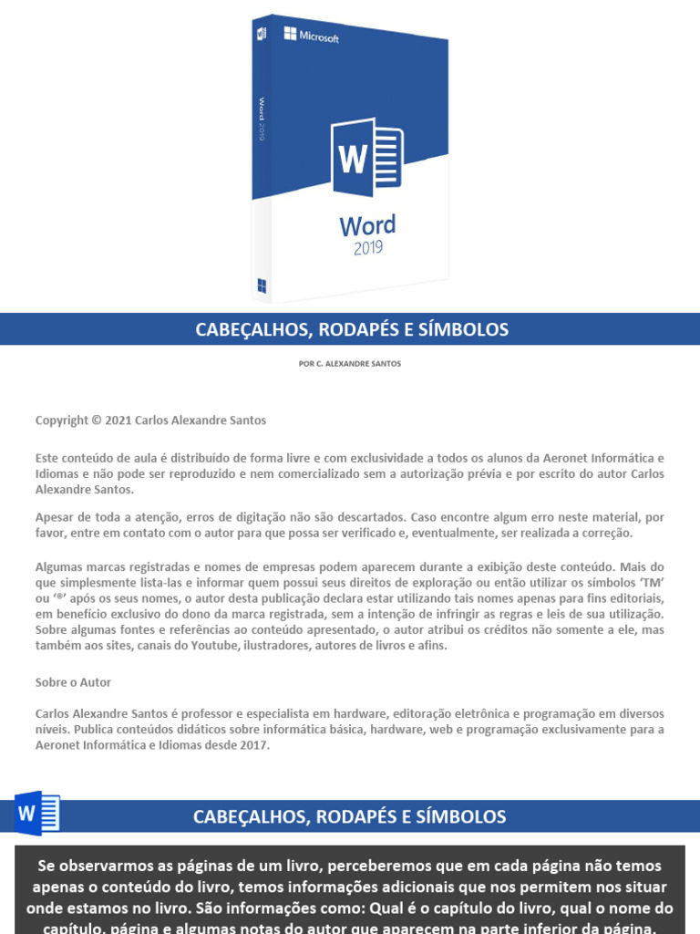 Cabe Alhos Rodap S E S Mbolos Pdf Livros Equa Es
