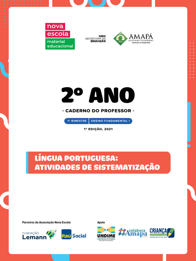 Ap Lp 2ano 1bi Cp Pdf Alfabetização Pedagogia