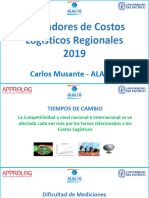 Indicadores Regionales Alalog 2019