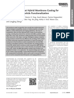 Erythrocyte-Platelet Hybrid Membrane Coating For Enhanced Nanoparticle Functionalization