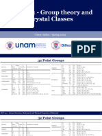 Slides 1 Group Theory and Crystal Classes