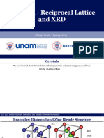 Slides 2 Reciprocal Lattice and XRD