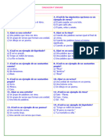 Evaluacion Lenguaje 4°